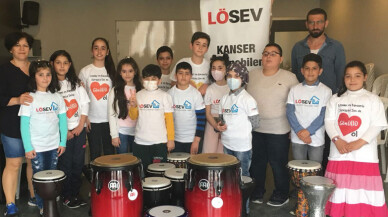 Nilüfer'de çocuklar ritim tuttu