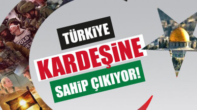 Orhan Cami Meydanında miting var