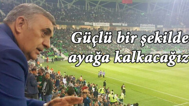 Sakaryaspor’un büyüklüğüne aklı yetmeyenler kaybetmiştir'