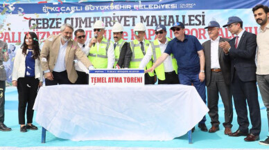 Gebze’de dev spor kompleksi için temel atıldı