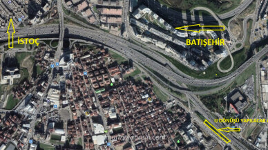 O-3 Otoyolu Bağcılar Kavşağında trafik rahatlıyor