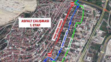 Turan Güneş Caddesi’nde trafik düzenlemesi