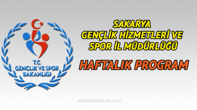 Sakarya GHSİ Haftalık Faaliyet Programı (13-18 Temmuz 2018)