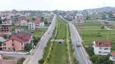 Fay hattı yolu yenilendi