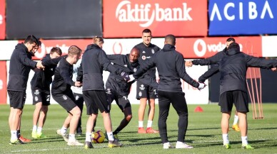 Beşiktaş, kondisyon ve taktik çalıştı