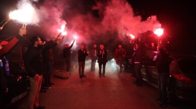 Beykoz Belediye Başkan Adayı Murat Aydın’a meşaleli karşılama