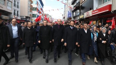 Cumhur İttifakı’nın Zeytinburnu’nda büyük yürüyüşü