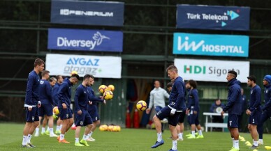 Fenerbahçe, MKE Ankaragücü hazırlıklarını sürdürdü