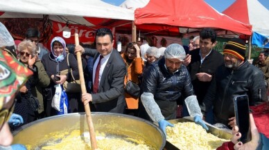 Mudanya sahilinde Karadeniz rüzgarı esti