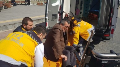 (Özel) Oy vermek için tedavi gördüğü hastaneden ambulansla Silivri’ye götürüldü