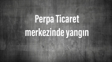 Perpa Ticaret merkezindeki bir iş yerinde yangın çıktı. Olay yerine çok sayıda itfaiye ekibi sevk edildi.