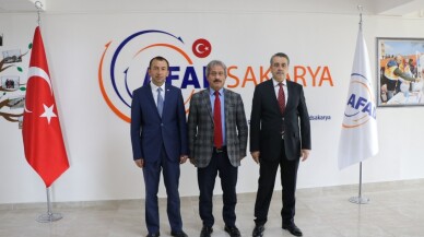 AFAD Sen Genel Başkanı Ayhan Çelik’ten İl Müdürü Kaşkaş’a ziyaret