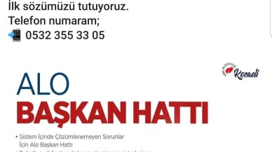 Başkan Büyükakın ilk sözünü tuttu