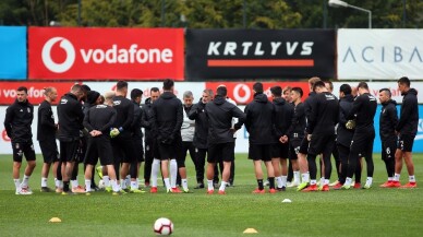 Beşiktaş, M. Başakşehir maçı hazırlıklarını sürdürüyor