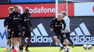 Beşiktaş, taktik ve kondisyon çalıştı