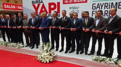 Bursa yapı fuarı kapılarını açtı