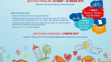 Çocuklar enerji tasarrufunu resmedecek