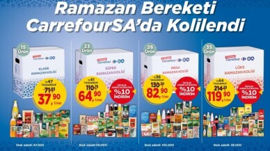 Ramazan’da dört farklı koli seçeneği