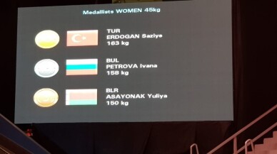 Şaziye Erdoğan, Avrupa şampiyonu oldu