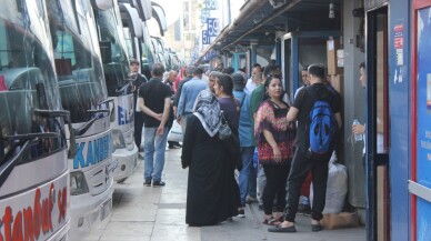 15 Temmuz Demokrasi Otogarı’nda bayram yoğunluğu