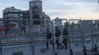 Taksim’e girişler kapatıldı