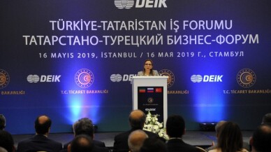 Bakan Pekcan: “Tataristanlı firmaların yatırımlarını desteklemeye hazırız”