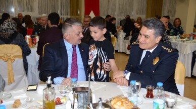 Balıkesir Emniyetinden Şehit ve Gazi Ailelerine iftar yemeği