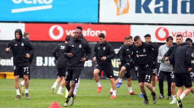 Beşiktaş, derbi hazırlıklarını sürdürdü