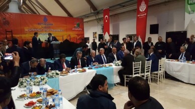 Binali Yıldırım, halcilerle iftar yaptı