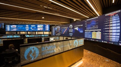 Borsa ilk yarıda düştü