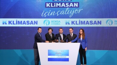 Borsa İstanbul’da gong ’Klimasan’ için çaldı