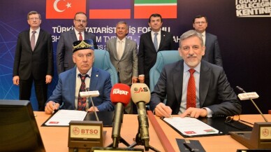 BTSO’dan Türkiye-Tataristan İş Forumu