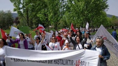 Bursa’da LÖSEV’den sağlıklı yaşam yürüyüşü