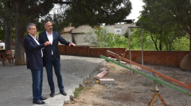 Çamcı Mahallesi’ne yeni park yapılıyor