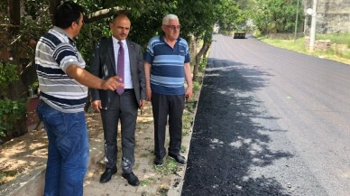 Çamlıtepe’de asfaltsız sokak kalmadı