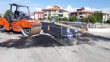 Edremit’te Ülkü Yolu 8 yıl sonra bakıma alındı