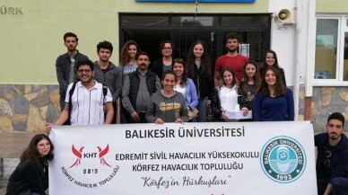 Genç havacılar küçük kardeşlerini havacılık ile tanıştırdı