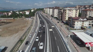 Gölcük Yüzbaşılar kavşağı trafiğe açıldı