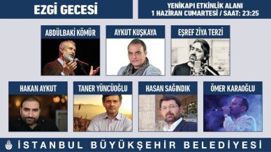 İBB Ramazan’ın coşkusunu “Ezgi Gecesi” ile taçlandırıyor