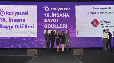 İKÜ, insana saygı ödülüne layık görüldü