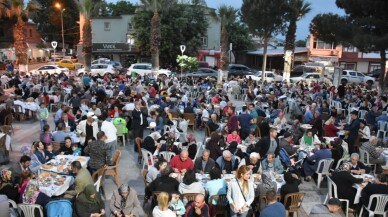 İmece usulü iftar büyük ilgi gördü