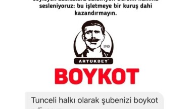 Komünist başkandan bu kez milli firma için boykot çağrısı