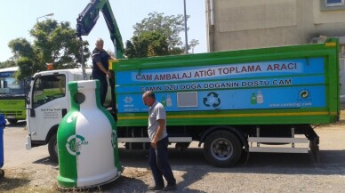 Körfez’de tonlarca cam geri dönüşüme kazandırılıyor