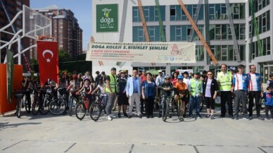 Pedallar engelliler için döndü