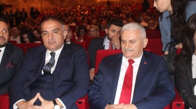 Samsun’a çıkışının 100. Yılı Binali Yıldırım ve Bakan Ersoy’un katılımıyla kutlandı