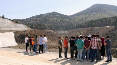 SAÜ’lü öğrencilerden ADASU HES ve Akçay barajına ziyaret