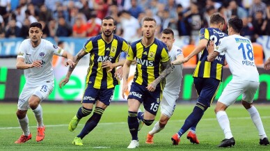 Spor Toto Süper Lig: Kasımpaşa: 1 - Fenerbahçe: 1 (İlk yarı)