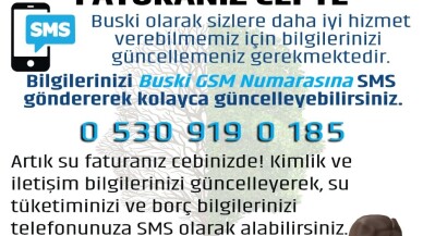 Su faturaları artık cebinizde