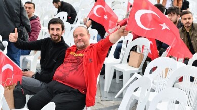 Taksim Meydanı’nda dev ekranda "Final Four" heyecanı