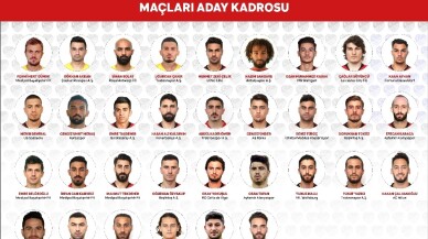 Üç futbolcu A Milli Takım’a ilk kez davet edildi